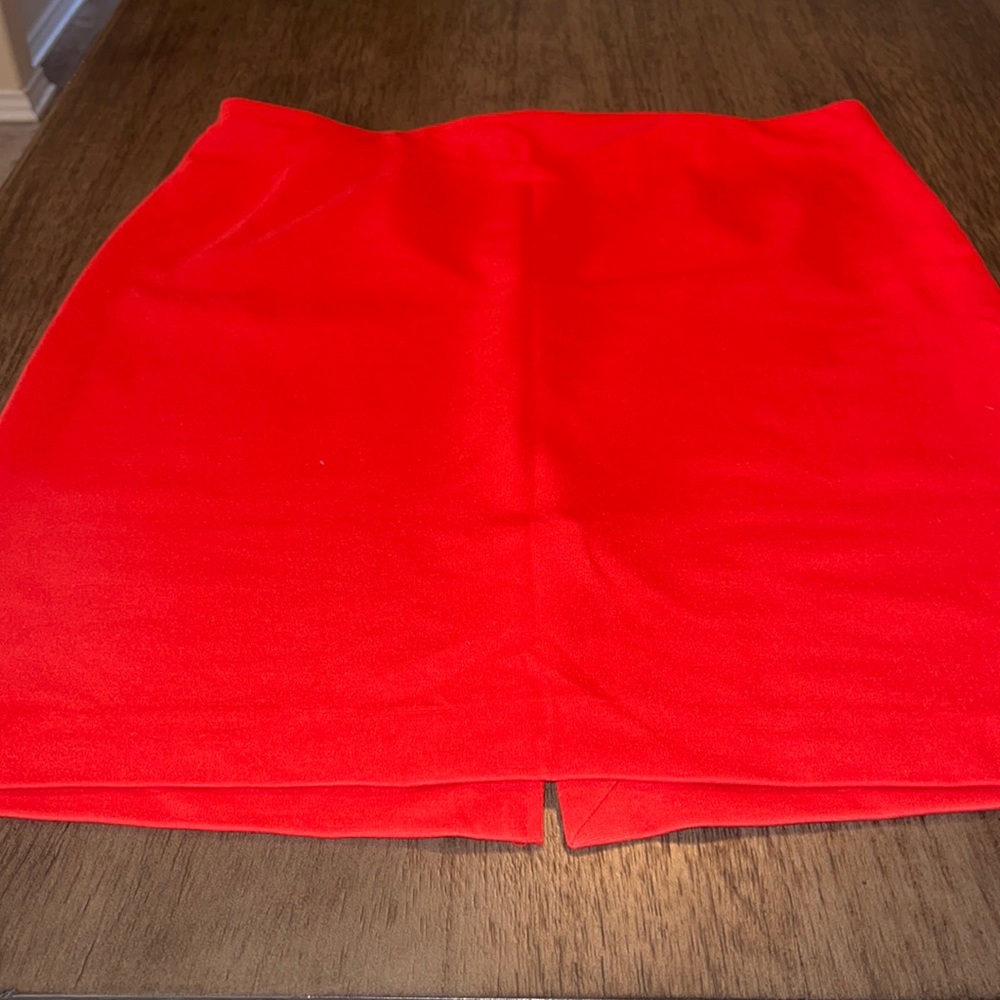 The Limited - Orange/Red skirt